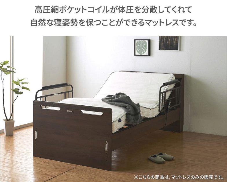 グランツ 電動ベッド用マットレス スリム13cｍ厚 マットレスのみ リクライニングベッド用マットレス マットレス
