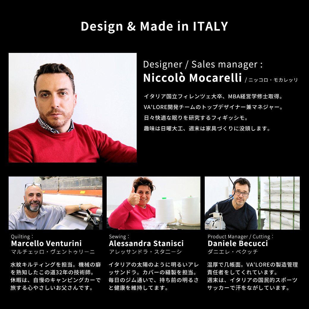 イタリア製 四つ折り 折りたたみマットレス ソファーベッド 高反発