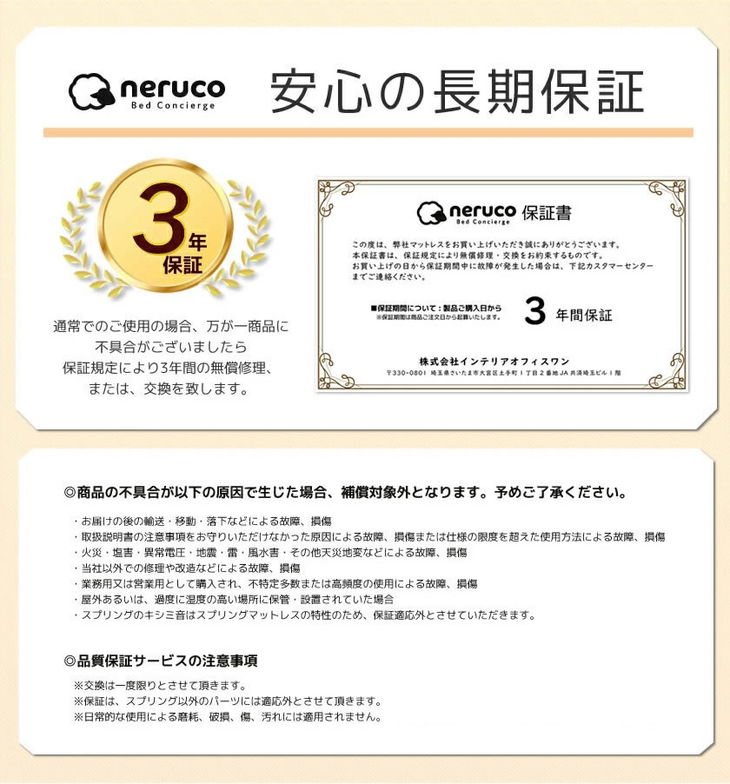 折り畳みポケットコイルマットレス 【ショートセミシングル】 厚さ11cm 折り畳みベッド専用2つ折りマットレス 高密度ポケットコイル