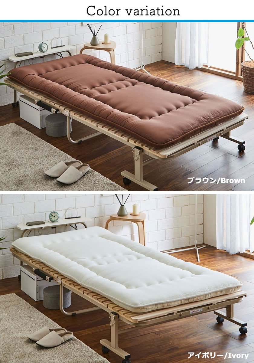 折り畳み桐すのこベッド ショートセミシングル 専用日本製 折り畳み桐すのこベッド ショートセミシングル 専用日本製
