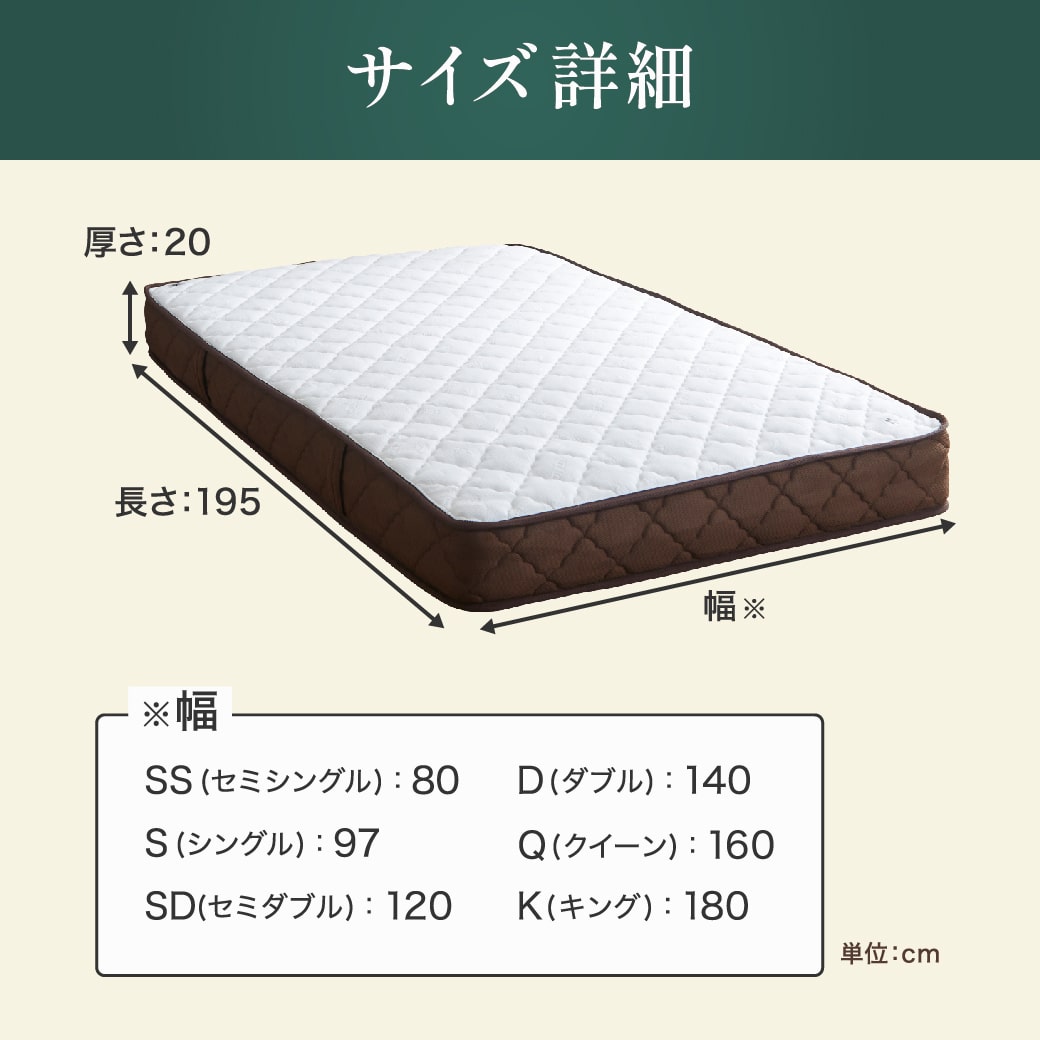 7ゾーンポケットコイルマットレス セミダブル neruco オリジナル