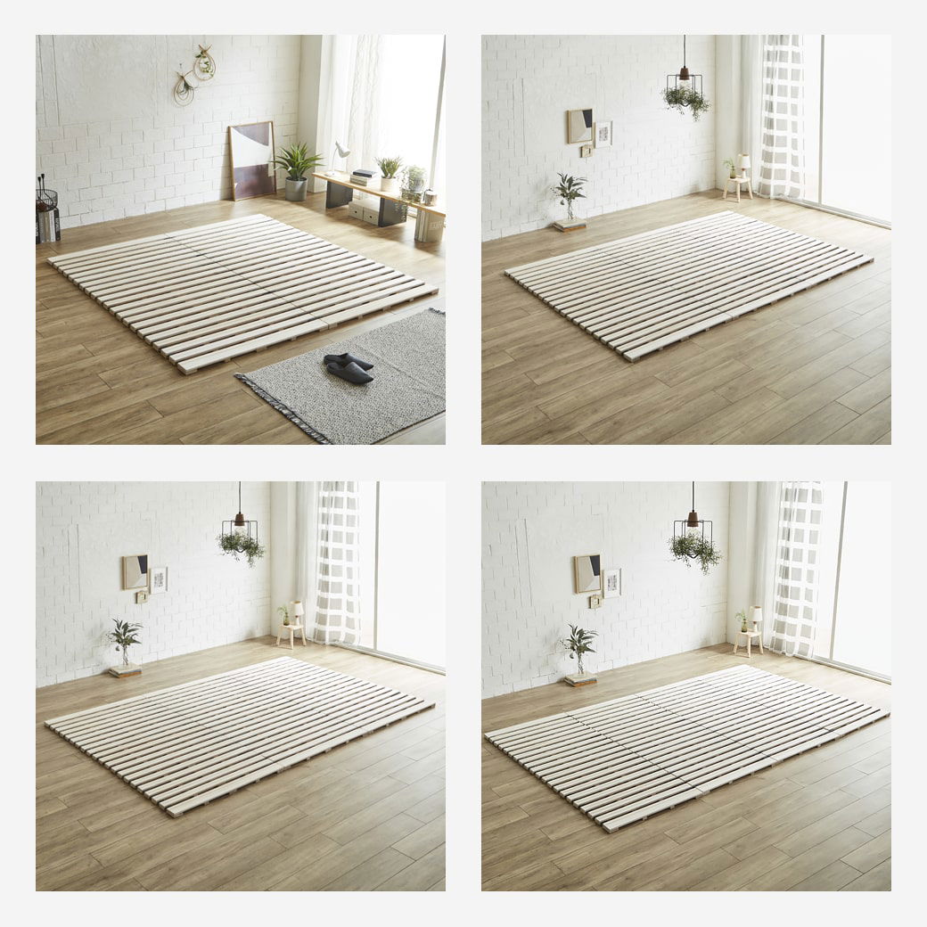 ロール桐すのこマット すのこベッド ファミリーサイズ ファミリー