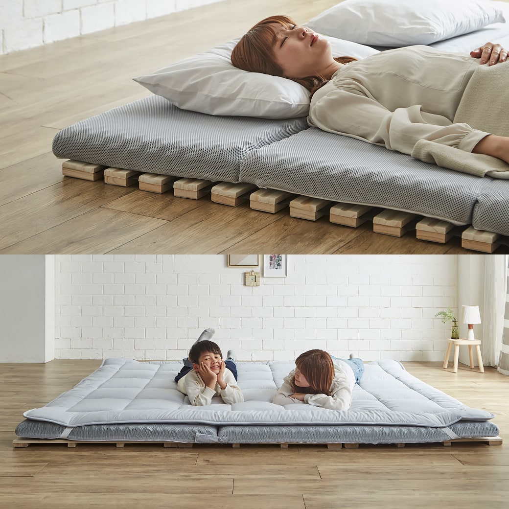 ロール桐すのこマット すのこベッド ファミリーサイズ ファミリー