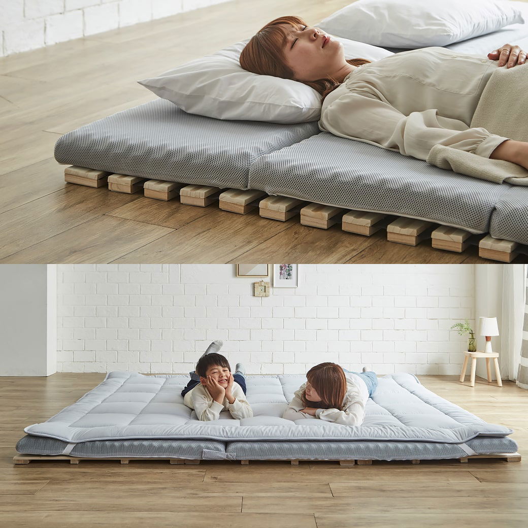 ロール桐すのこマット すのこベッド ファミリーサイズ ファミリー