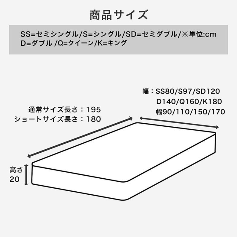 ポケットコイルマットレス クイーン 厚さ20cm 両面仕様 高密度バリューマットレス クィーン ネルコンシェルジュ マットレス 抗菌防臭 防ダニ