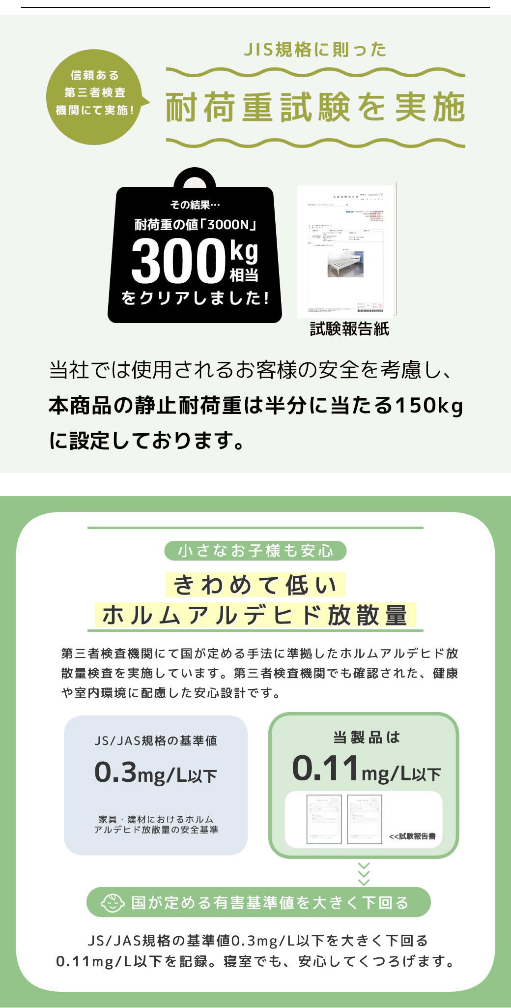 低ホルムアルデヒド