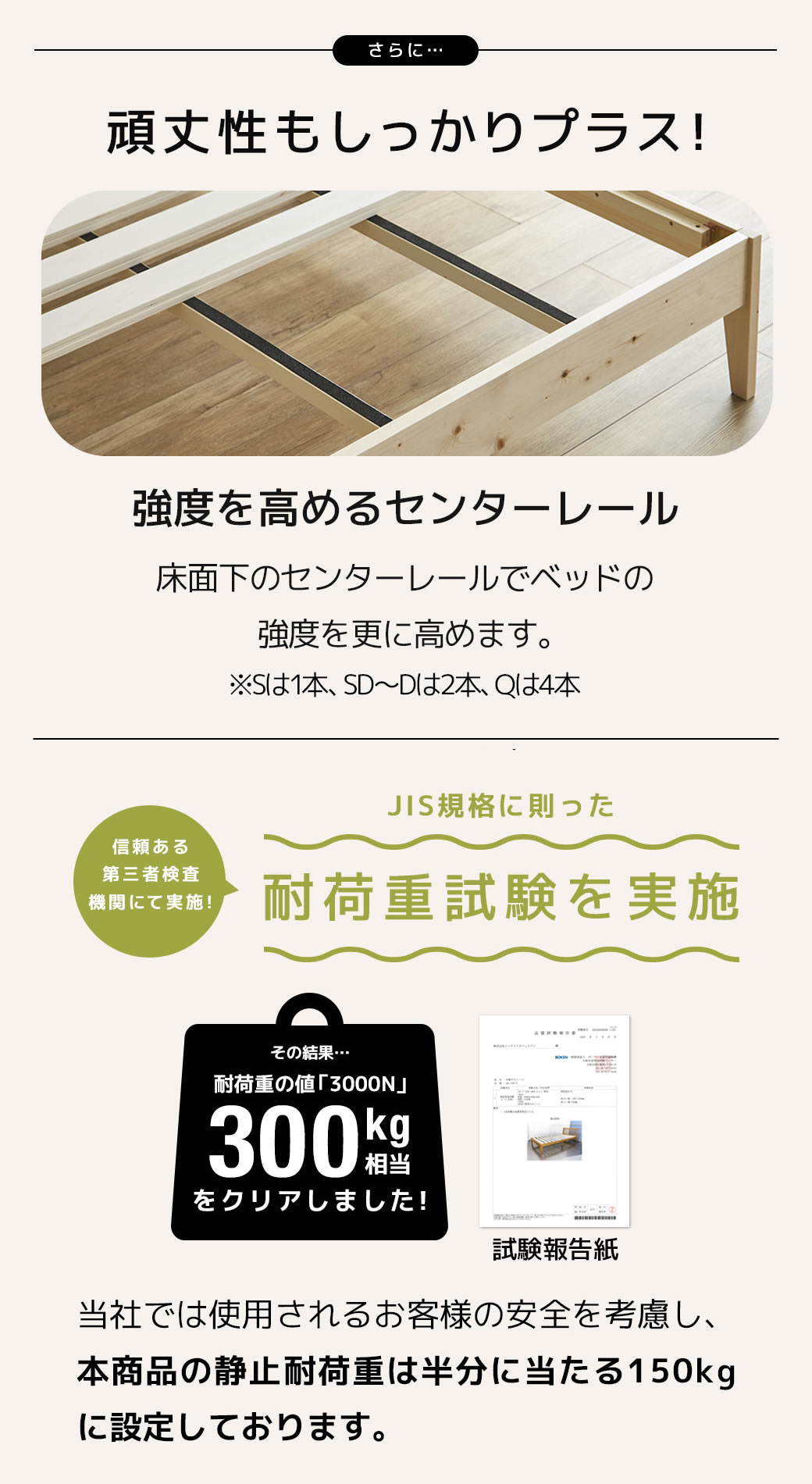 すのこベッド エルヴァ スポークベッド シングル ベッドフレーム 北欧