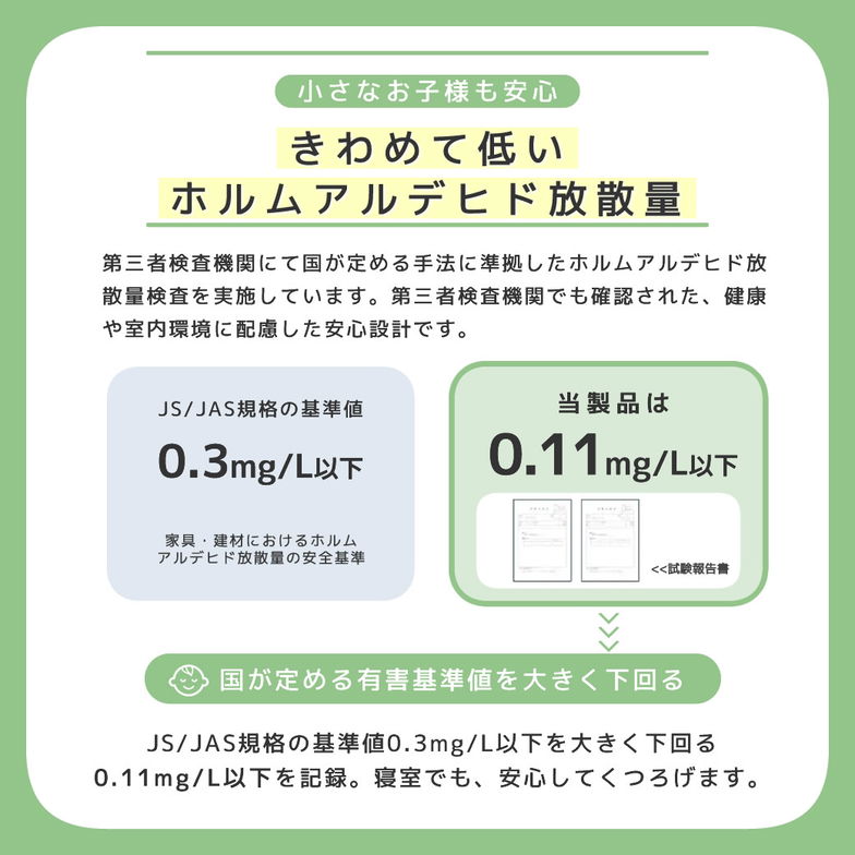 すのこベッド トリア 棚付きベッド セミダブル 厚さ10cm三つ折り25Dウレタンマットレス付き 木製