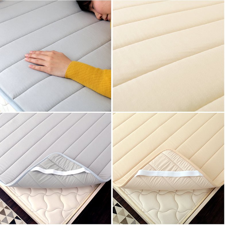 テイジン V-Lap(R)ベッドパッド セミシングル(80×200cm)  綿ニット 敷きパッド 軽量 オールシーズン対応 体圧分散 オーバーレイ 日本製