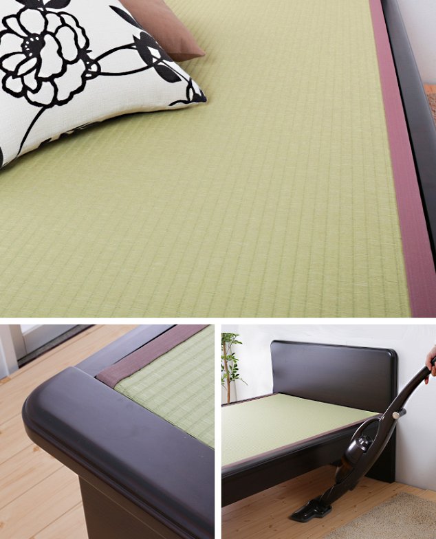 畳ベッド シングル フランスベッド 畳ベッド本体のみ 畳 日本製 タタミーノ エルダー01 パネル型ベッド い草 タタミ 【受注生産品】