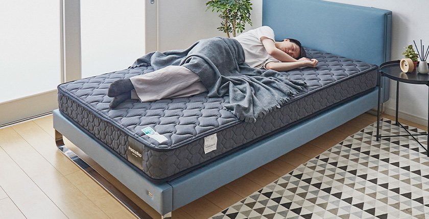 フランスベッド マットレス セミシングル 2年保証 寝返りしやすい 通気性良い 防ダニ 抗菌 防臭 ツインサポート
