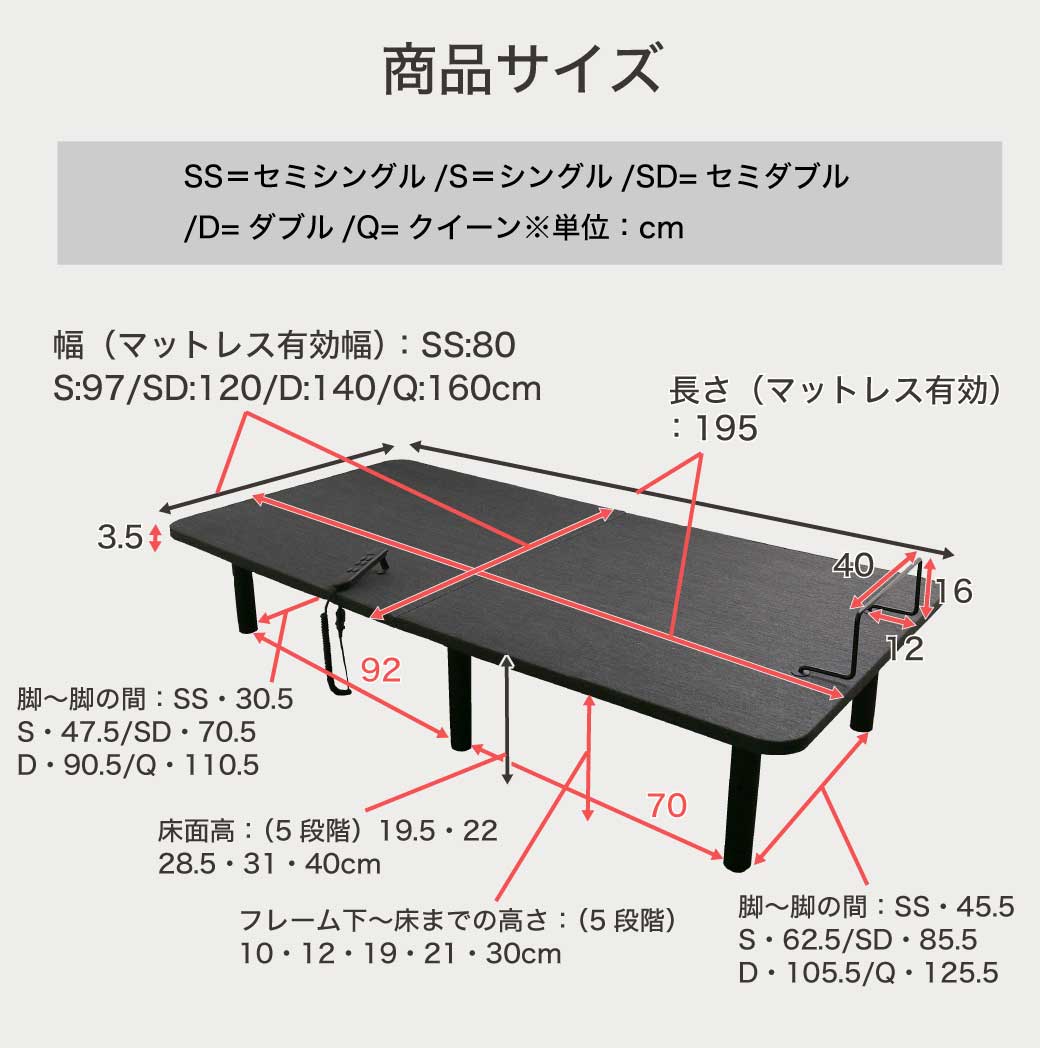 ポイント10倍】nerum ベッド 電動ベッド ダブル 電動 Dポケットコイル