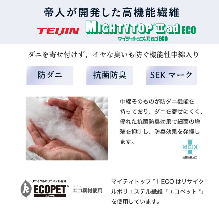 ポケットコイルマットレス シングルロング 厚さ20cm 長さ210cm 高密度