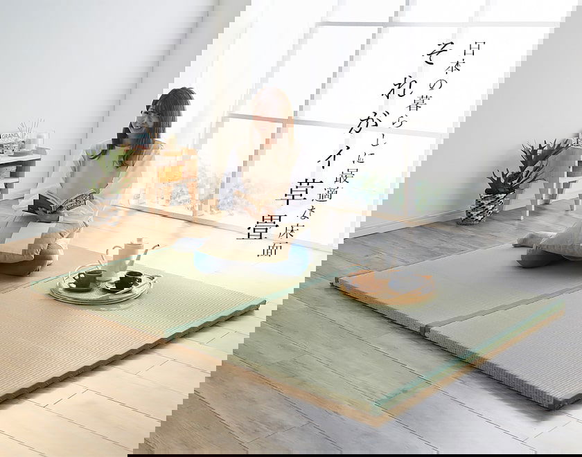 畳ベッド 畳ステージベッド 日本製縁有り畳タイプ ダブル 畳ベッド本体