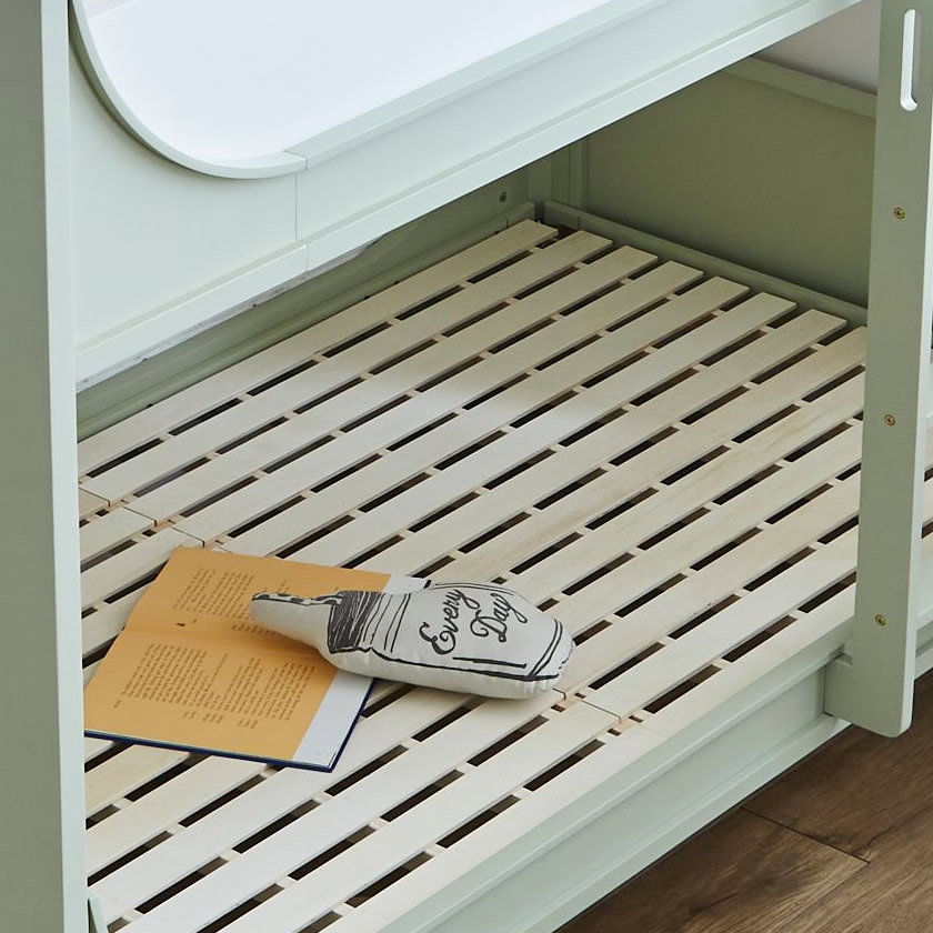 フラヴィ 2段ベッド シングル 高さ154cm すのこベッド ミドルタイプ