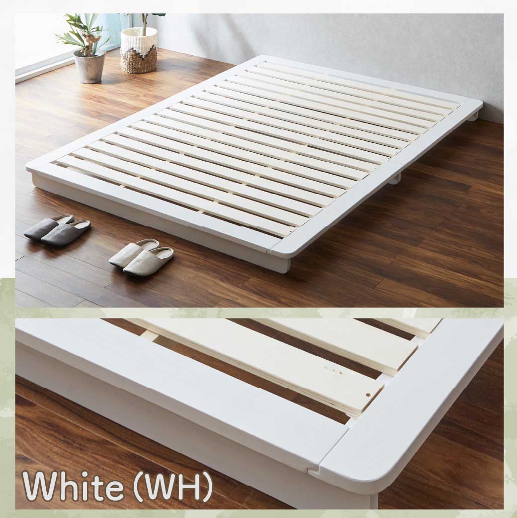 【美品】Felicia すのこベッド ダブルサイズ フェリシア すのこベッド ダブルロング・厚さ20cmバリューマットレス