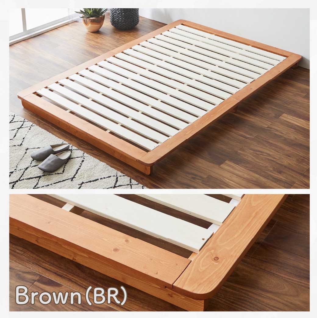 フェリシア すのこベッドフレーム フェリシア すのこベッド シングル・厚さ15cmZマットレス付き 木製