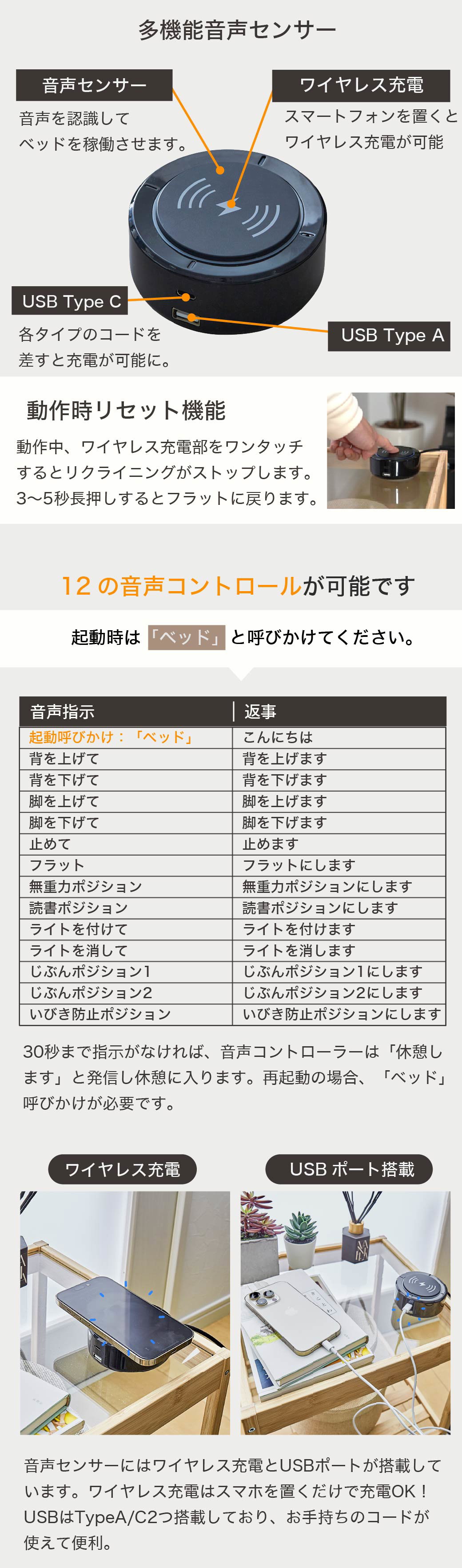 音声センサーについて