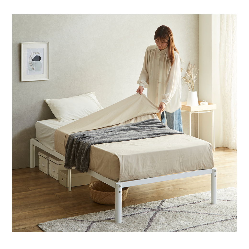 パイプベッド ベッドフレーム すのこベッド ヌービス NUBIS ウッド