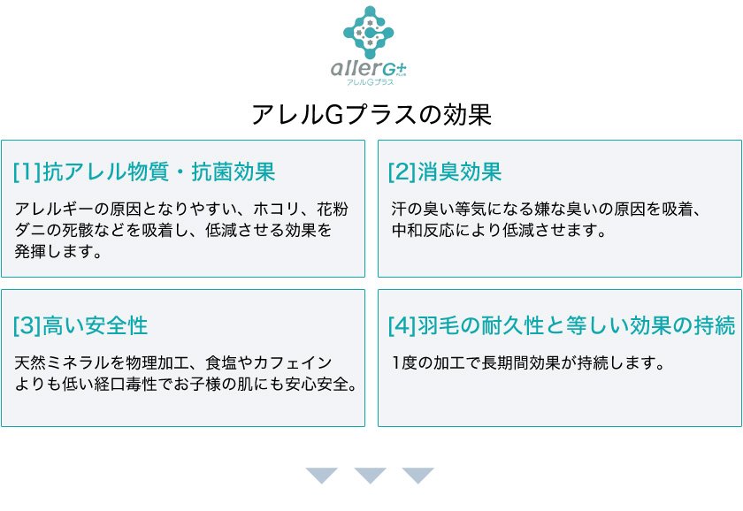 羽毛布団 ダブル ホワイトマザーグースダウン95% ダウンパワー440dp以上 ブラックラベル アレルGプラス 抗菌 防臭 3年保証 日本製