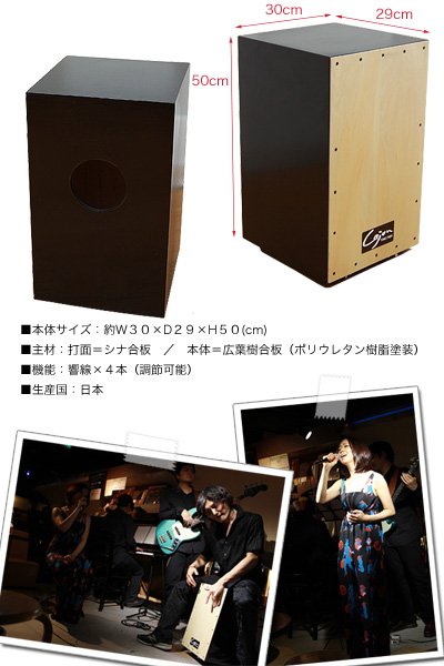 打楽器　カホン（スナッピー無し） cajon ペルー発祥の打楽器