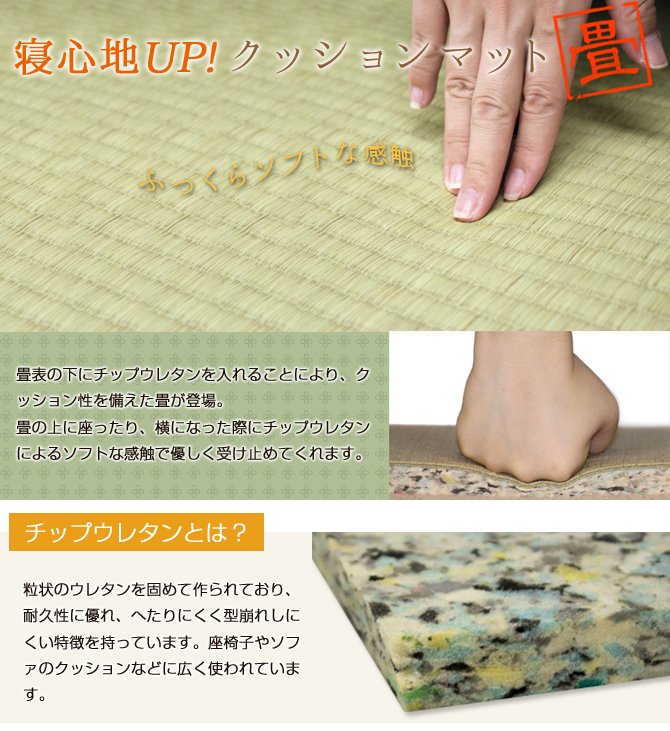 畳ベッド ダブル 引き出し無し クッションマット畳タイプ 棚付き 照明付き 宮付き コンセント付き たたみベッド タタミ すのこ 畳 【受注生産品】