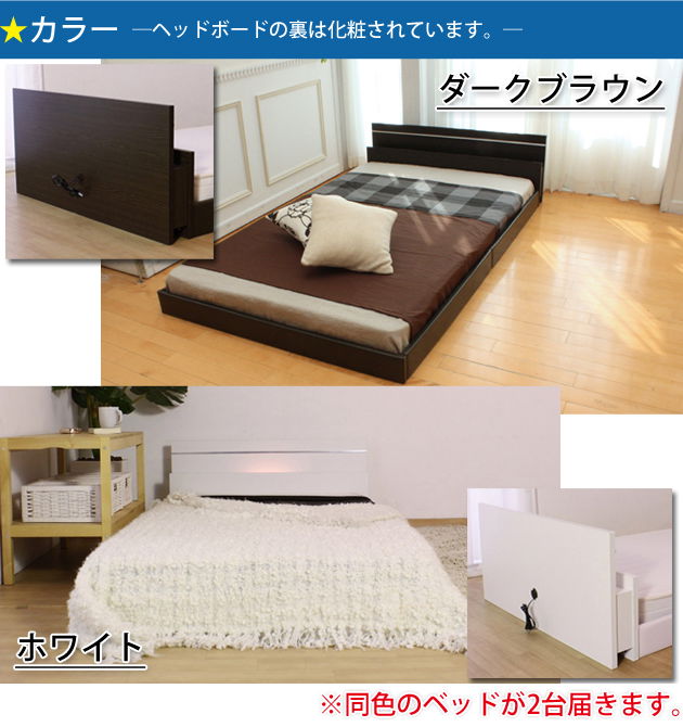 ポイント10倍】フロアベッド ワイドキング210(SS+SD)SGマーク付国産 