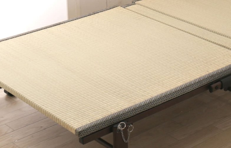 シングルベッド 畳式折りたたみベッド TS-700 キャスター付き い草 畳ベッド シングル 折りたたみ 簡易ベッド 仮眠ベッド