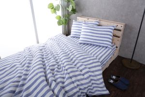 高温多湿な夏はすのこベッド×リネン寝具で乗り切る!