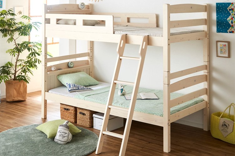 子供部屋におすすめな、二段ベッドの選び方のポイントとは？ | ベッド 