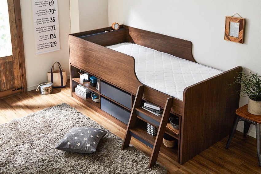 Storage Bed Raum